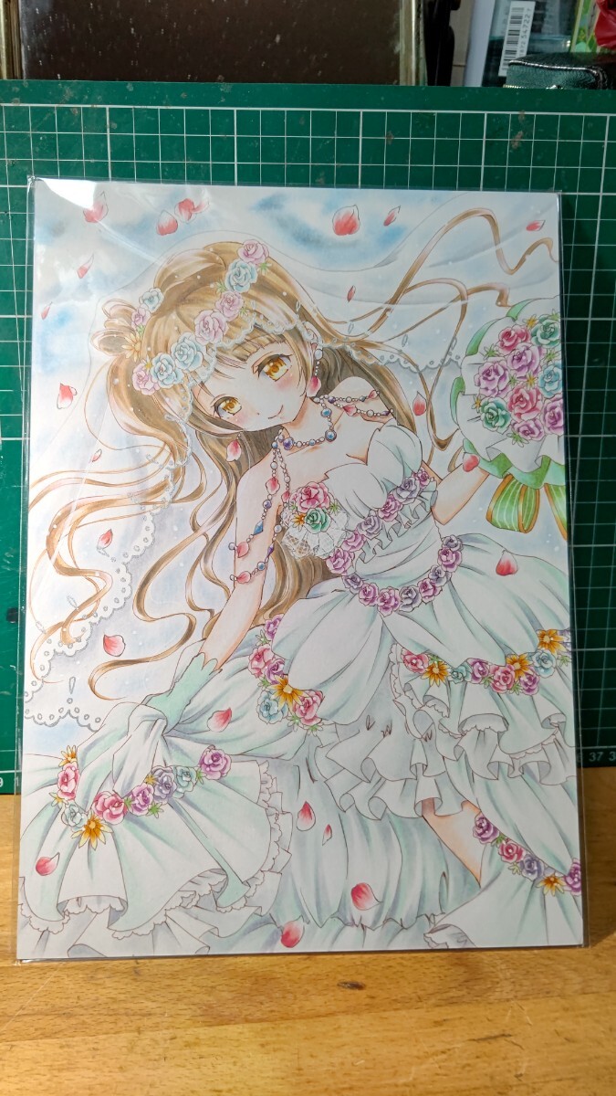 ラブライブ! 南ことり 手描きイラスト 整理品 同人 内田彩, コミック, アニメグッズ, 手描きイラスト