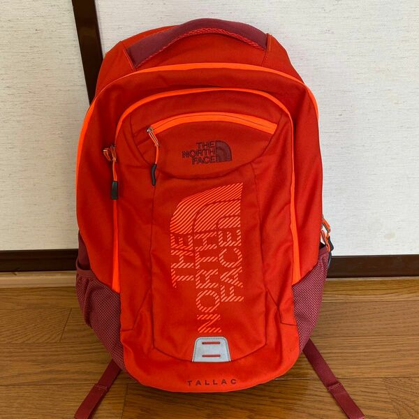 THE NORTH FACE TALLACリュックオレンジ希少　新学期準備