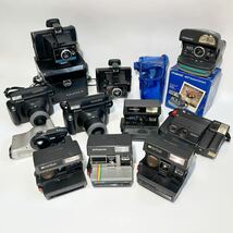 Polaroid ポラロイド 11台まとめて AUTOFOCUS 660 Sun635 QS FOTORAMA90ACE など その他多数 インスタントカメラ 動作未確認 （031801_画像1