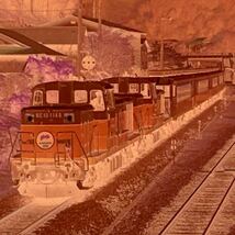 古い鉄道写真 ネガフィルム DE101148 ISLAND EXPREES 四国 列車 昭和 電車 （032801 _画像3