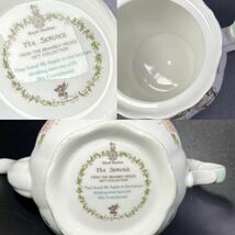 Royal Doulton ロイヤルドルトン ブランブリーヘッジ TEA SERVICE ティーポット BRAMBLY HEDGE （031901_画像10