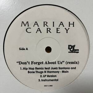 MARIAH CAREY DON'T FORGET ABOUT US REMIX Juelz Santana Bone Thugs N Harmony Dipset Cam'ron Jermaine Dupri