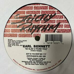 Эрл Беннетт так рад, что я нашел тебя строго Rhythm Records