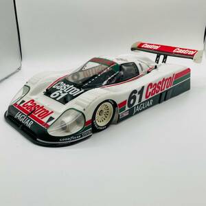 【組み立て済み】 当時物 タミヤ 1/10 電動RC ジャガー XJR-12 デイトナ仕様 TAMIYA ラジコン JAGUAR カストロール