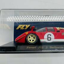 【未走行未展示品】FLY 1/32 フェラーリ 512S ベルリネッタ MONZA 1970 フライ FERRARI スロットカー_画像7