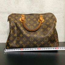 yt1001【80】//LOUIS VUITTON★ルイヴィトン　モノグラム　スピーディ30　ハンドバッグ　ミニボストンバッグ　SP0956　ファスナー破損あり_画像2