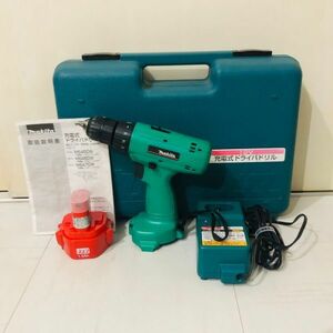 ht2022【100】//makita★マキタ　12V　充電式ドライバドリル　電動工具　M647D　バッテリ　充電器　DC1470