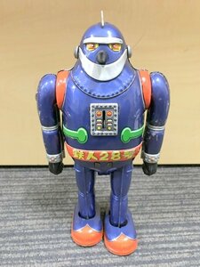 【動作未確認】野村トーイ 鉄人28号 No.3 ブリキ 約25cm 1円~　S3063