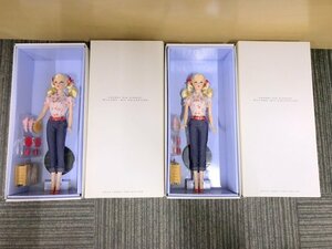 【未使用品】MATTEL GOLD LABEL Cherry Pie Picnic Barbie CGT29 チェリーパイ ピクニック バービー人形 2体セット マテル 1円~　S3064