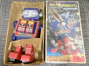 堀川玩具工業 ROTATE-O-MATIC ROTO-ROBOT ロボット ブリキ 1円~　S3065