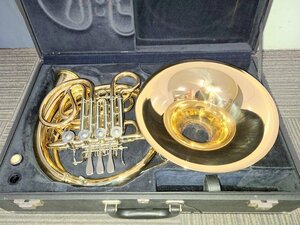 Wenzel Meinl Model105 フレンチホルン フルダブルホルン ヴェンツェル・マインル ケース付き 1円～　Y6858