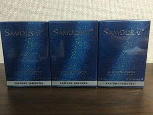 * new goods * Alain Delon Samurai EDT 100ml × 3 pcs set * special price!* postage 0!
