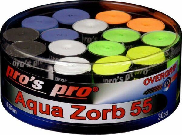 pro's pro Aqua Zorb55 ドライグリップテープ 10本