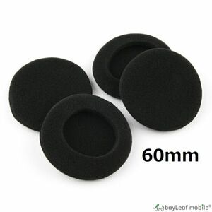  ear pads headphone cover sponge ear present . exchange 2 pair 4 sheets 60mm simple black audio cushion 