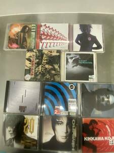 氷室京介 ベスト+アルバム吉川晃司 ベスト 2CD +BOOWY ベストとライブ盤+THE ROOSTERS ベスト+林田健司 ベストとアルバム