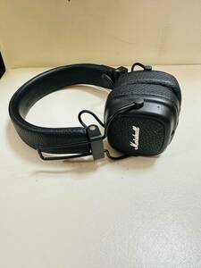 【中古美品】マーシャル Marshall ワイヤレスヘッドホン ブラック MAJOR III BLUETOOTH BK