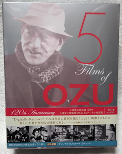 「5 FILMS of OZU　永遠なる小津の世界」 小津安二郎監督5作品 Blu-ray BOX◆4Kデジタル修復版 初回500BOX限定◆5枚組