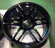 超希少 Weds sport ウェッズ スポーツ SA-60M ブラックブルーマシニング 8.5J +20 9.5J +20 PCD120 5H 19インチ BMW コンケイブ 軽量_画像5