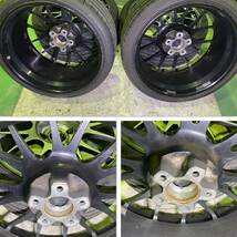 軽量 鍛造 BBS RE 20インチ RE019 9J +13 RE020 10J +20 PCD120 5H ダイヤモンドブラック FORGED ツライチサイズ BMW レクサス 良タイヤ付_画像9