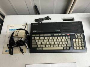 2G24 SONY ソニー MSX2 HiT BiT V-RAM 128K 旧型PC パソコン レトロ ゲーム 本体 取説付き