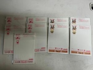 2G82 未使用 ハガキ 年賀状 62円 39枚 63円 48枚 セット 額面 5442円