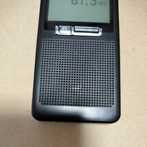 SONY RADIO ソニー SRF-T355 ポケットラジオ FM AM　PLLシンセサイザーラジオ ワイドFM対応　 中古_画像3