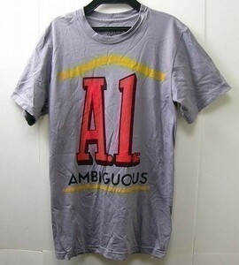 mys-3410 ambiguous■メンズTシャツ グレー Sサイズmade in USA