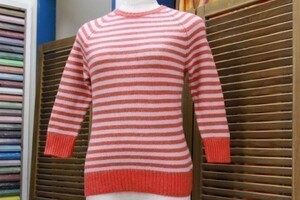 or285 # GAP # Gap окантовка шерсть свитер красный красный M # casual стиль #