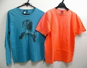 mys-493　Levi'sオレンジTシャツとRAGEBLUE長袖TシャツMセット