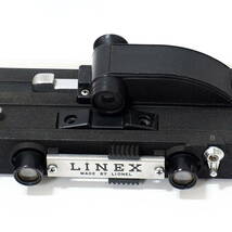LINEX Stereo Camera MADE IN U.S.A. BY LIONEL 16mmロールフィルム 精密ステレオカメラ フィルムカセット付 1950年代歴史遺産コレクション_画像6