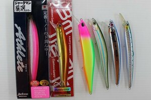 ☆ジャクソン アスリート14SS、デュオ レアリス ジャークベイト 他、ルアー× 6ケセット 【未使用品、中古品あり】【1円スタート！】☆65