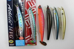 ☆ジャクソン アスリート+14SVG、d3 ダリア125F 他、ルアー× 6ケセット 【未使用品、中古品あり】【1円スタート！】☆70