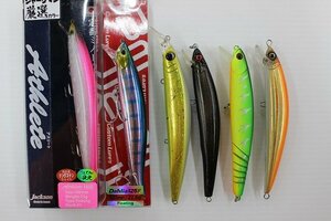 ☆ジャクソン アスリート14SS PPG、d3 ダリア125F 他、ルアー× 6ケセット 【未使用品、中古品あり】【1円スタート！】☆71