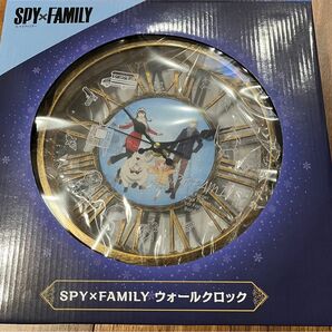 SPY×family スパイファミリー 時計 ウォールクロック 新品未使用 掛け時計 単三電池 クロック アーニャ ボンド 