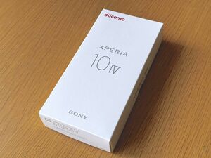 Xperia 10 IV SO-52C 新品 ブラック SIMフリー ドコモ 利用制限○ SONY