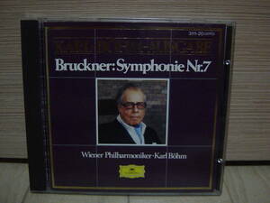 CD[CLASSIC] 西独盤 蒸着仕様 ベーム ブルックナー 交響曲第7番 ウィーンフィル