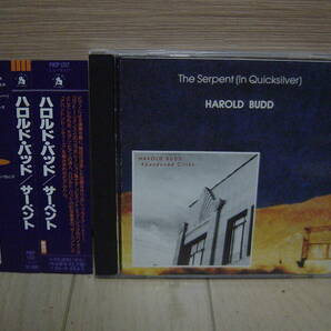 CD[前衛] 帯 2in1 アンビエント HAROLD BUDD THE SERPENT (IN QUICKSILVER) + ABANDONED CITIES ハロルド・バッド POCP-1312の画像1