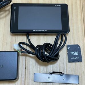 ユピテル Super Cat LS700 GPS レーザー レーダー探知機 静電式タッチパネル セパレートタイプ スーパーキャット レーザー式移動オービスの画像2