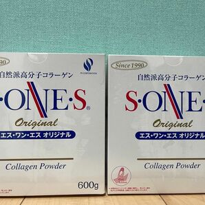 ピーエス エスワンエスオリジナル コラーゲンパウダー 600g×2個セット 自然派　高分子コラーゲン