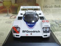 ★レア絶版*世界1000台*Norev*1/18*Porsche 962 #68 BF Goodrich*1985 Riverside 600km*ポルシェ_画像3