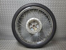 1402 スーパーカブ110 JA07 フロントホイール ブレーキパネル ビッグドラム 17×1.40 17インチ ホンダ_画像7