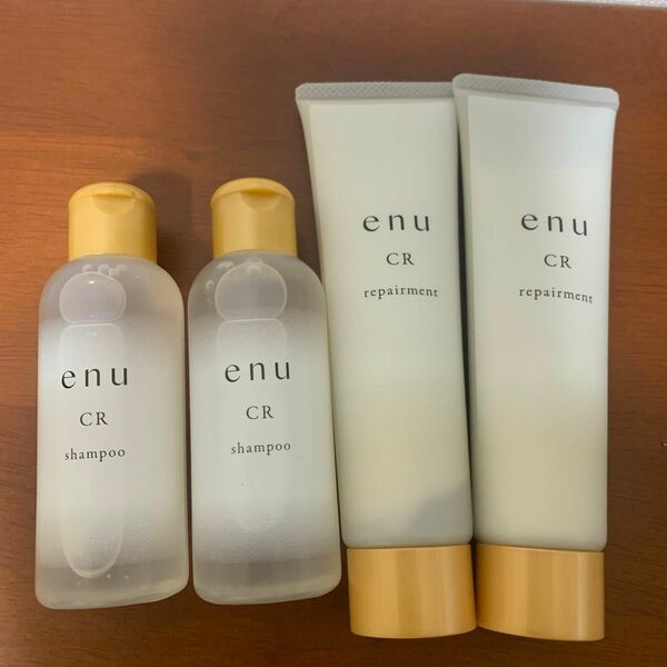 enu エヌ シャンプー CR (60ml) NAKANO ナカノ　enuリペアメント CR ヘアトリートメント (60g) 