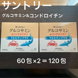 サントリー　グルコサミン&コンドロイチン　ケルセチンプラス　120包