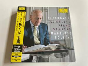MR 匿名配送 SHM-CD ベートーヴェン ピアノ・ソナタ全集 8枚組 マウリツィオ・ポリーニ 4988005856241