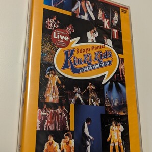 M 匿名配送 DVD キンキキッズ Asian Biggest Live with 光一 Birthday&Countdown KinKi Kids 3days Panic!at TOKYO DOME 98-99