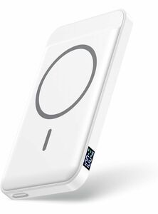 MagSafe対応 マグネット式ワイヤレスモバイルバッテリー② 16000mAh iPhone/iPad/Android 対応 