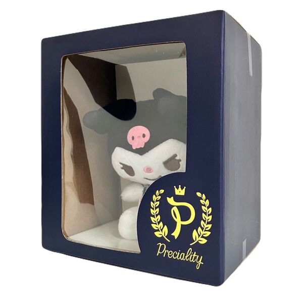 未開封品)ゆるかわ サンリオキャラクターズ Preciality プレシャリティ モアプラスぬいぐるみ / クロミ