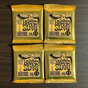 ERNIE BALL アーニーボール Hybrid SLINKY 2222 09-46 エレキギター弦 4セット 送料無料