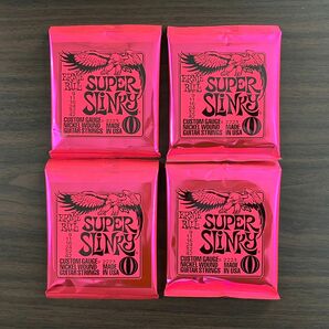 期末特価 ERNIE BALL アーニーボール Super SLINKY 2223 09-42 エレキギター弦 4セット 送料無料