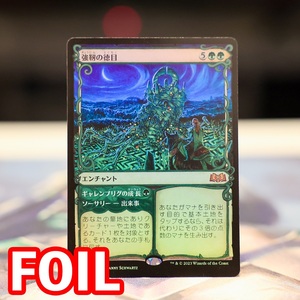 【MTG】強靭の徳目 FOIL 日 1枚【ティムールランプ】